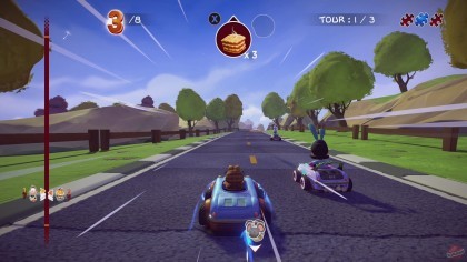 Garfield Kart: Furious Racing скриншоты